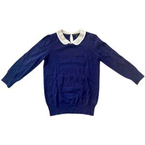 Academia Peter Pan Collar knit J Crew
